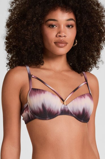 Hunkemöller Polstret Bøjle Bikini Top Mauritius Lilla