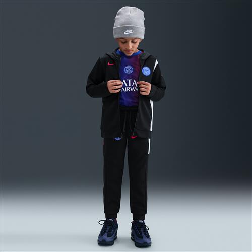 Vævet Paris Saint-Germain Third Nike Total 90-fodboldtracksuit til større børn - sort