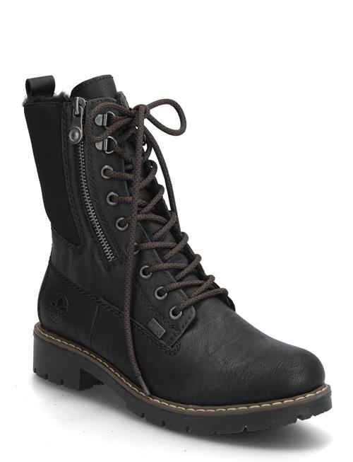 Rieker | Rieker Ladies Mid Height Boots Y9151-00 Black | 36
