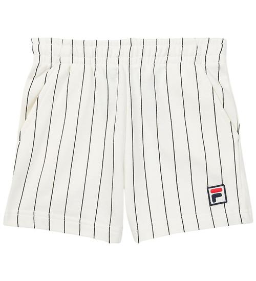 Fila Shorts - Lubaco - Egret/Black Striped