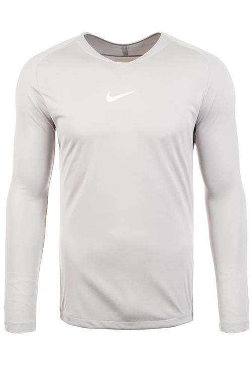 NIKE Base Layer 'Park First'  lysegrå / hvid
