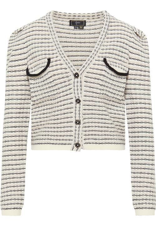 faina Cardigan  sort / offwhite