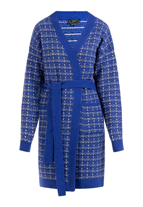 faina Cardigan 'Koosh'  beige / mørkeblå