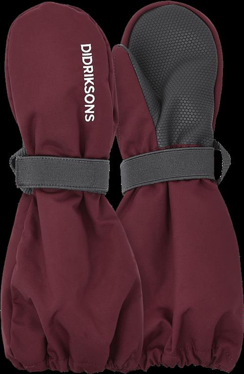 Didriksons Biggles 7 Vanter Anemon Red  Anemon Red-6-8 Y  Rød  6-8 år  unisex