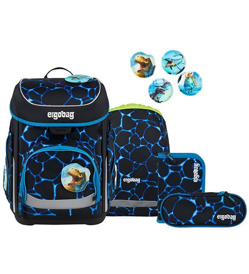 Ergobag Skoletaskesæt - Cubo - Beatassic Garden