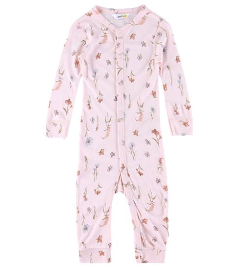 Joha Heldragt - Bambus - Lyserød m. Blomster