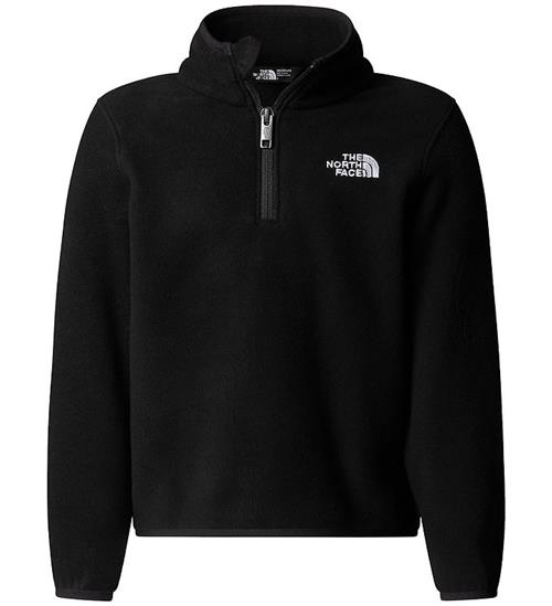 The North Face Fleecetrøje - Kid Glacier - 1/4 Zip - Sort