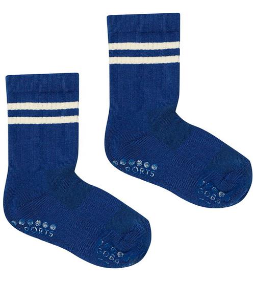 GoBabyGo Skridsikre Strømper - Non-Slip - Sport - True Blue