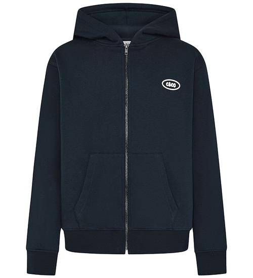 Grunt Cardigan m. Hætte - GrMax - Dark Navy