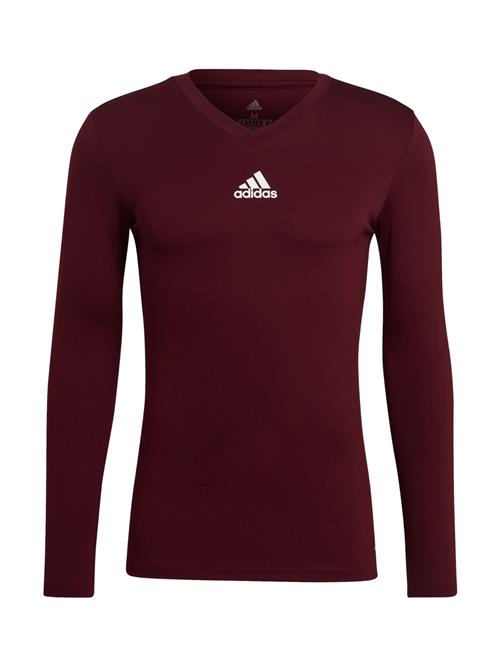 ADIDAS PERFORMANCE Funktionsskjorte  vinrød / hvid