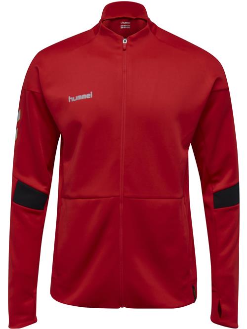 Hummel Træningsjakke  grå / rød / sort