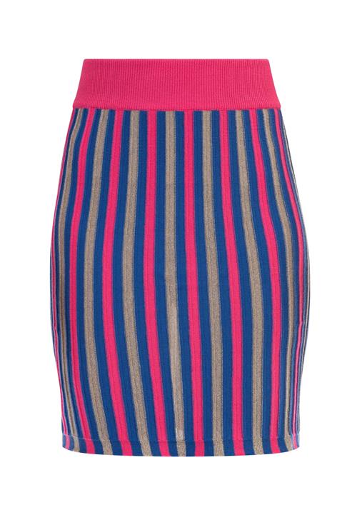 faina Nederdel  blå / grå / pink