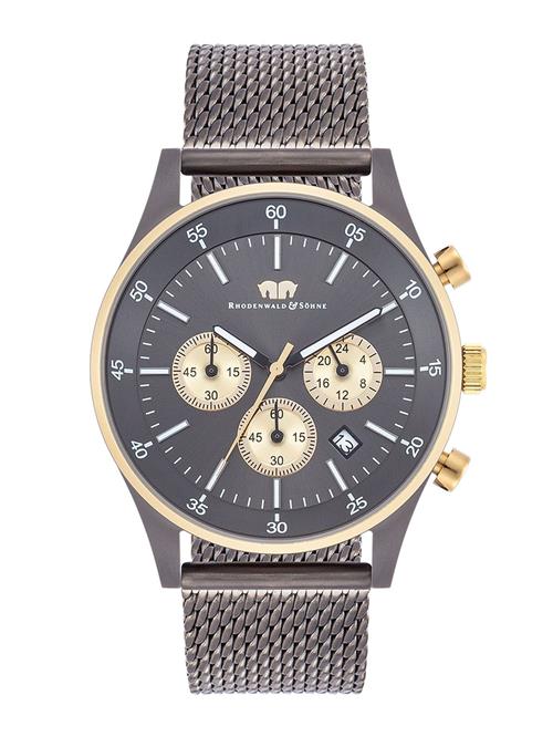 Rhodenwald & Söhne Analogt ur  blå / gylden gul