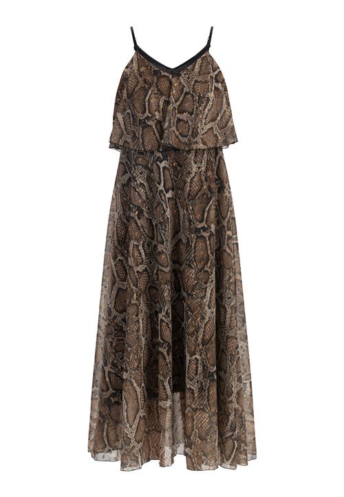 faina Sommerkjole  beige / brun / sort