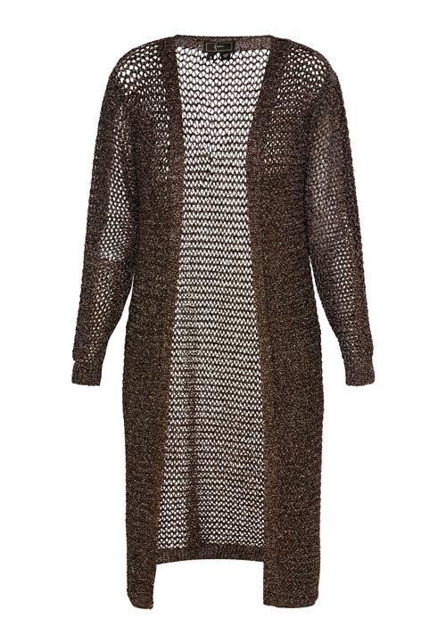 faina Cardigan  guld / sort