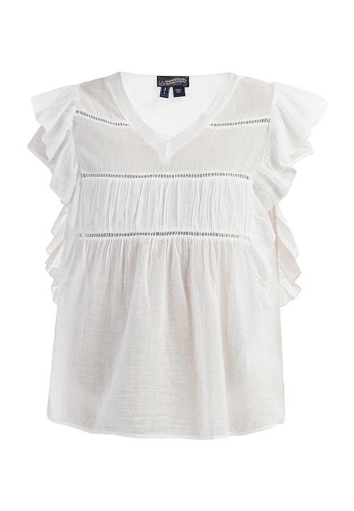 DreiMaster Vintage Bluse  uldhvid