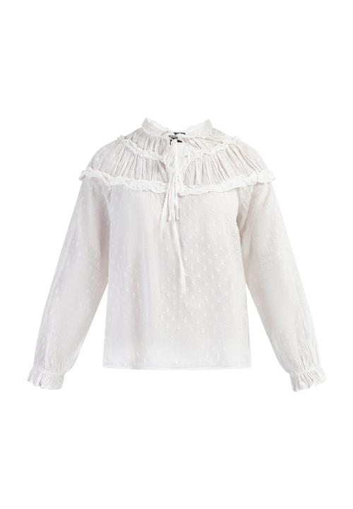 DreiMaster Vintage Bluse 'Abrel'  offwhite