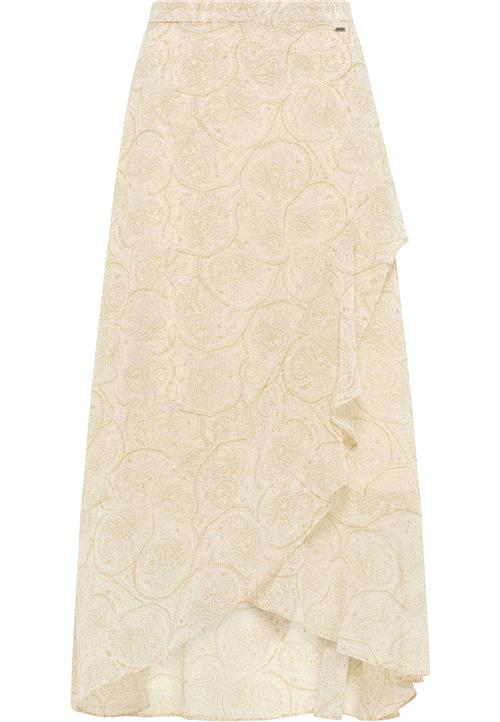 DreiMaster Vintage Nederdel  honning / lyselilla / offwhite