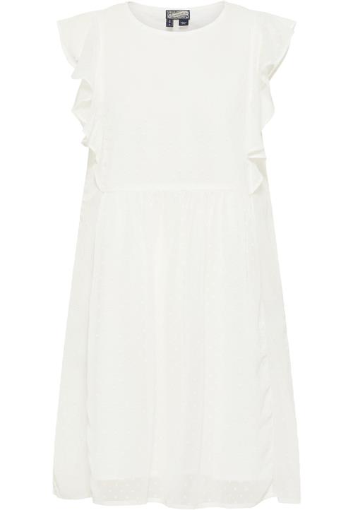 DreiMaster Vintage Kjole  uldhvid