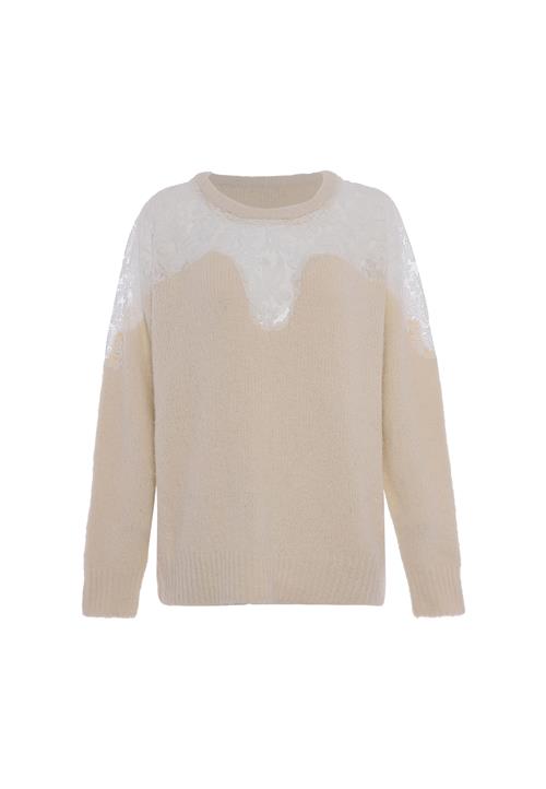 Se faina Pullover  creme / hvid hos About You