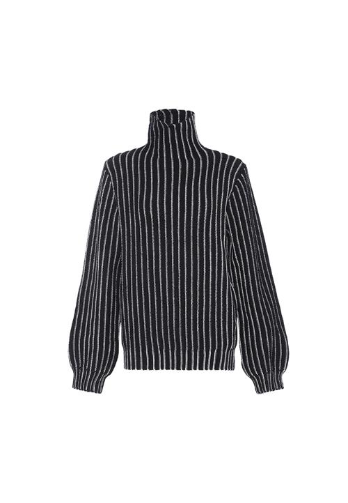 faina Pullover  sort / hvid