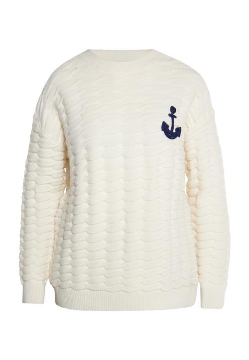 DreiMaster Maritim Pullover  navy / uldhvid