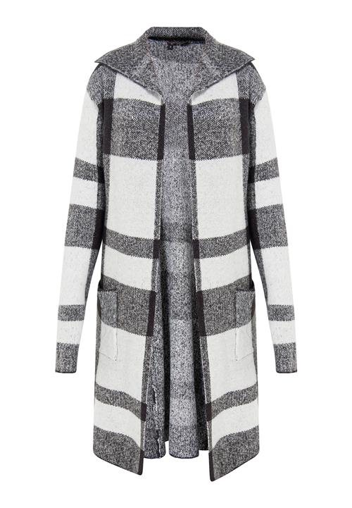 myMo ROCKS Cardigan ''  grå / antracit / hvid