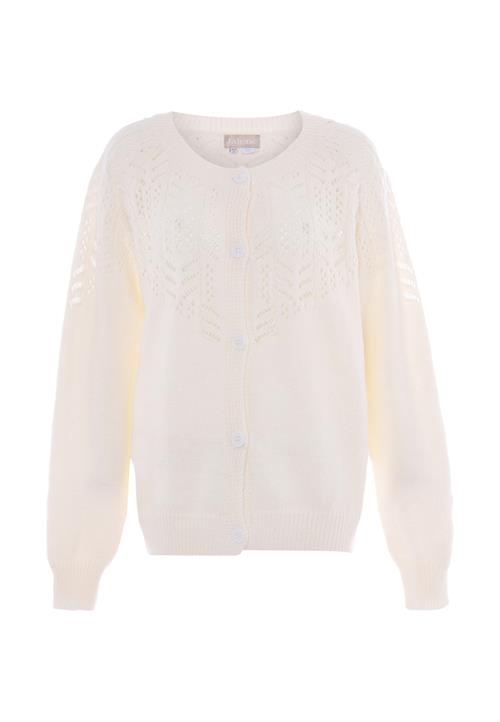 Jalene Cardigan  uldhvid