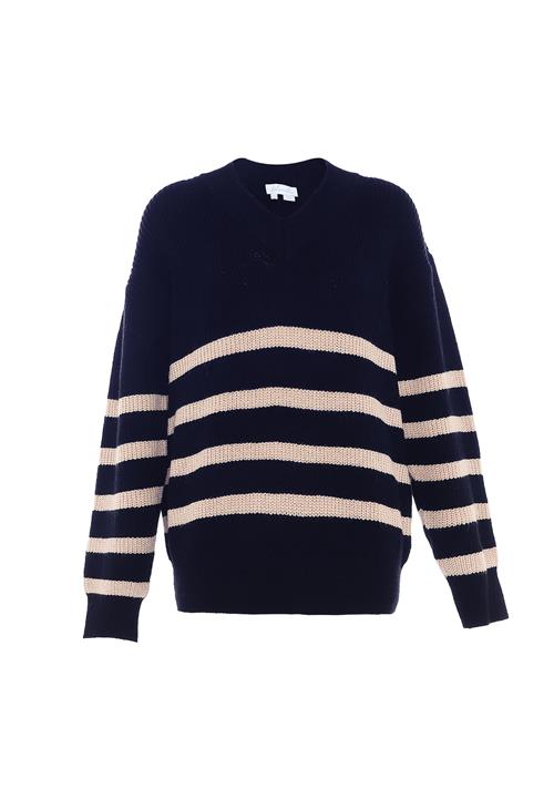 BLONDA Pullover  nude / marin