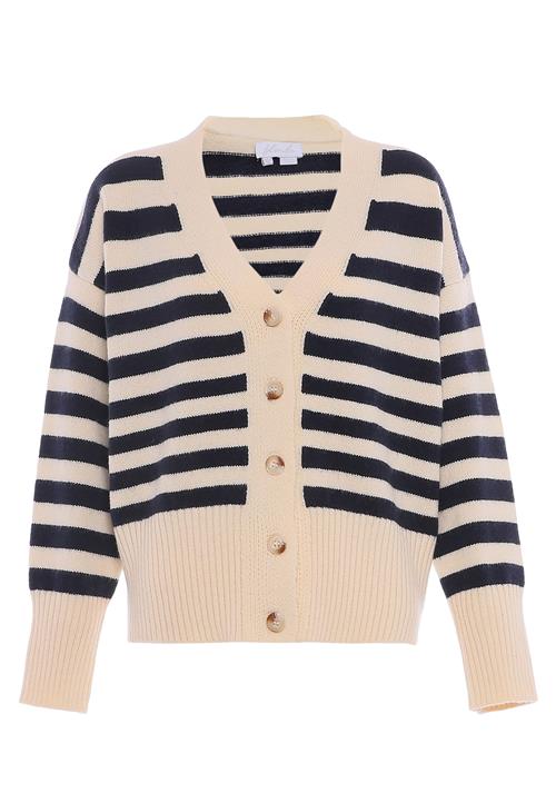 BLONDA Cardigan  beige / marin