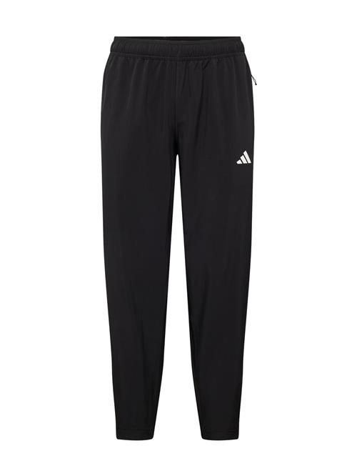 ADIDAS PERFORMANCE Sportsbukser 'Training Essentials'  sort / hvid