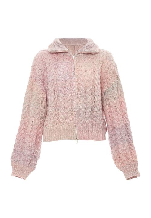 Sookie Cardigan  honning / gammelrosa
