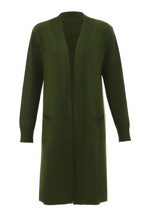 SANIKA Cardigan  mørkegrøn