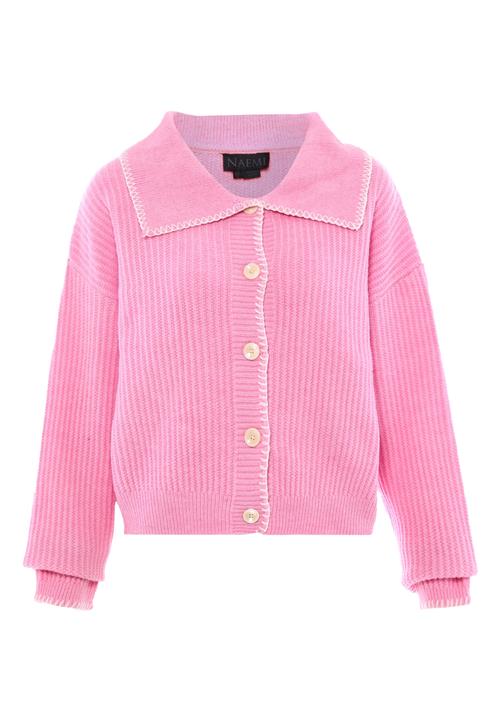 NAEMI Cardigan  beige / lys pink / hvid