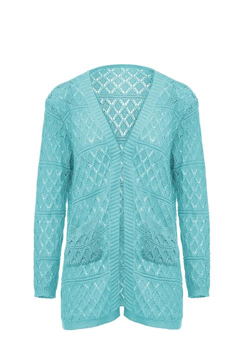 SANIKA Cardigan  turkis