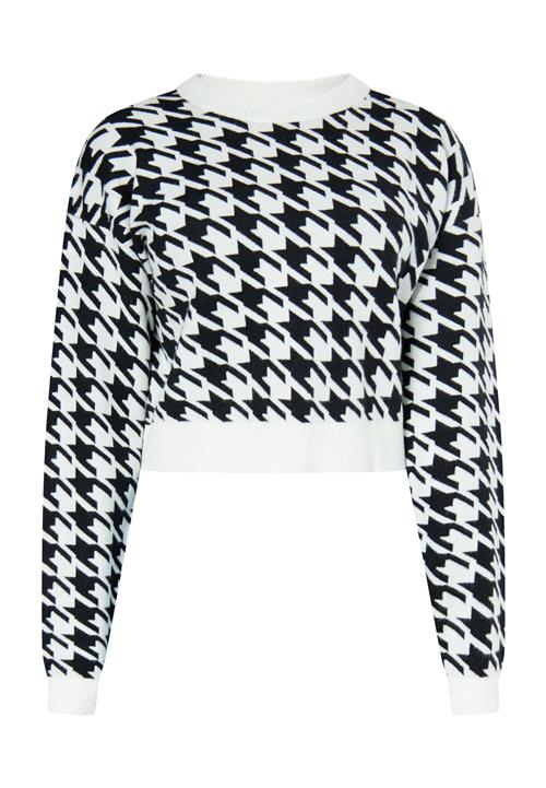 myMo ROCKS Pullover  sort / hvid