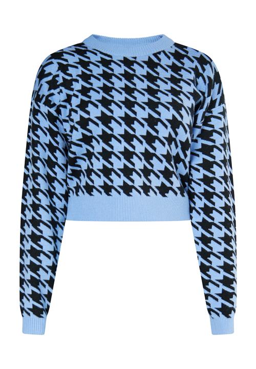 myMo ROCKS Pullover  himmelblå / sort