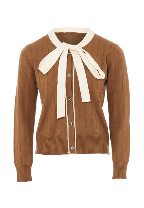 NAEMI Cardigan  beige / karamel