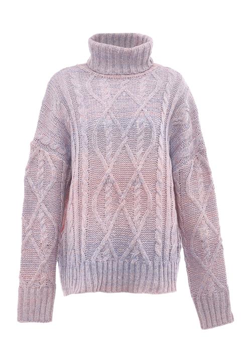 MYMO Pullover  lyseblå / lyserød