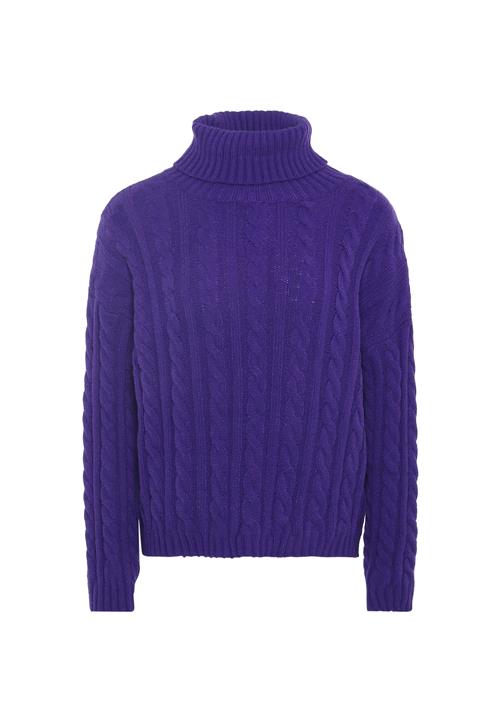 MYMO Pullover  mørkelilla