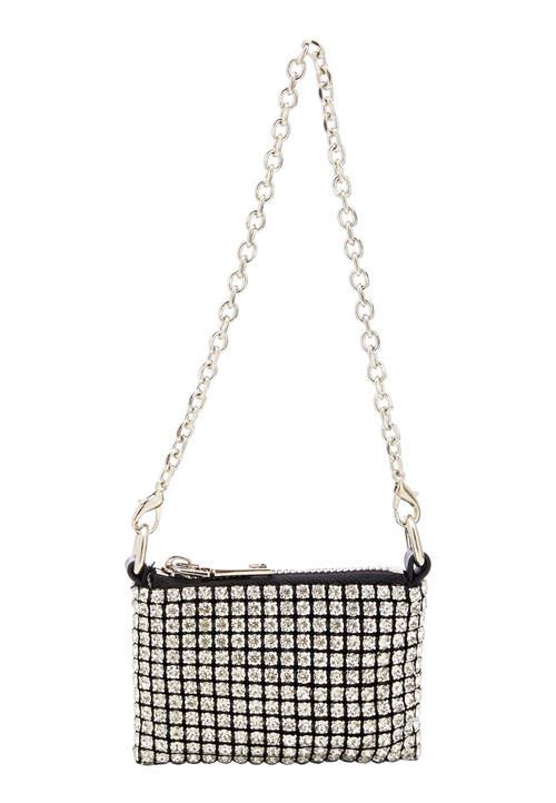 NAEMI Skuldertaske  sort / sølv