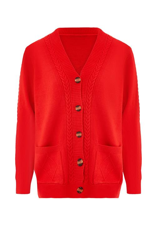 ALARY Cardigan  rød