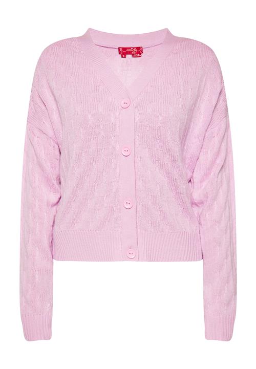 swirly Cardigan  lyserød