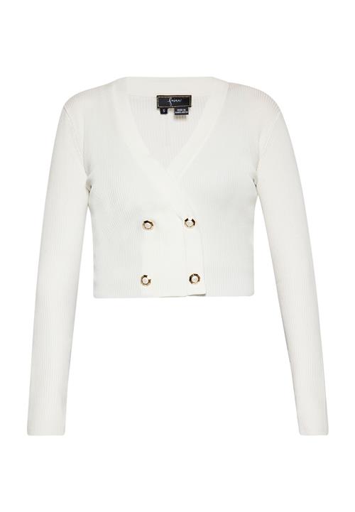 faina Cardigan  uldhvid