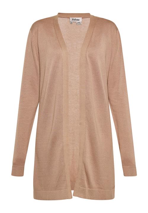 Sidona Cardigan  mørkebeige