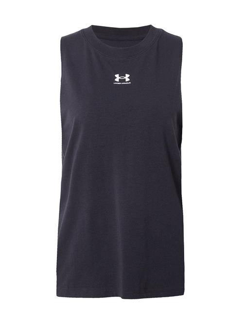 UNDER ARMOUR Sportsoverdel 'Off Campus Muscle'  sort / hvid