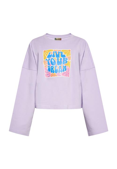 ebeeza Sweatshirt  blå / lavendel / orange / pink