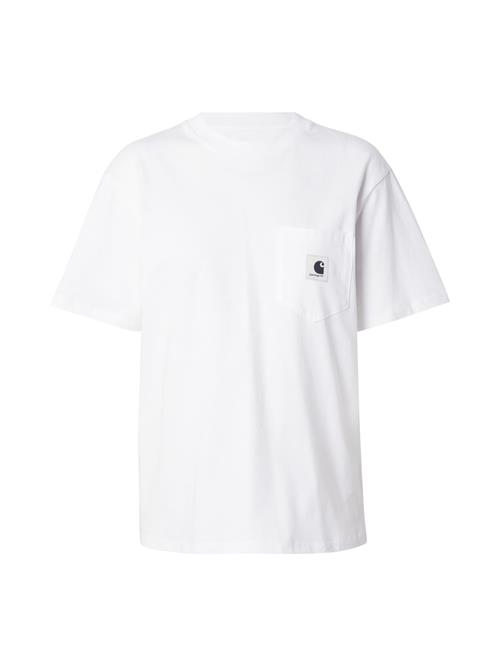 Carhartt WIP Shirts 'W S/S Pocket'  hvid