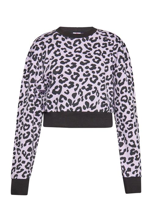 MYMO Sweatshirt  lavendel / sort