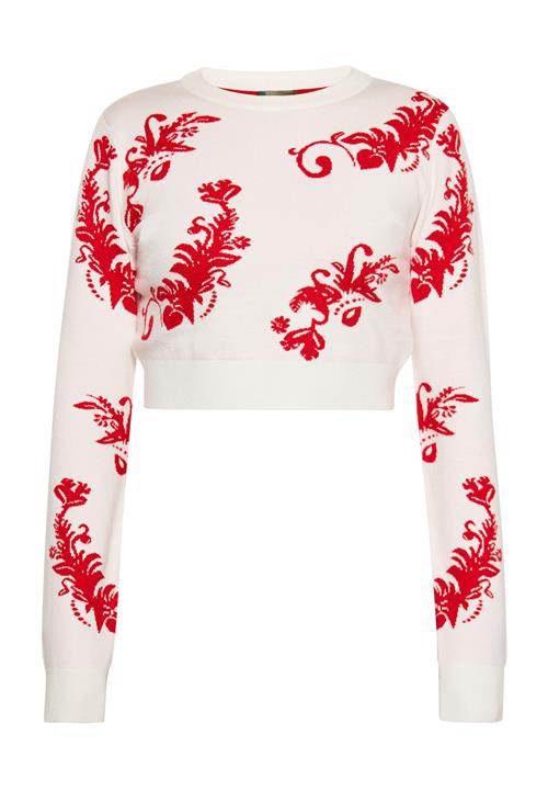 ebeeza Pullover  rød / hvid